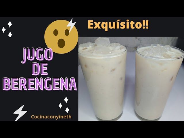 Receta saludable de batido de berenjena: beneficios y preparación