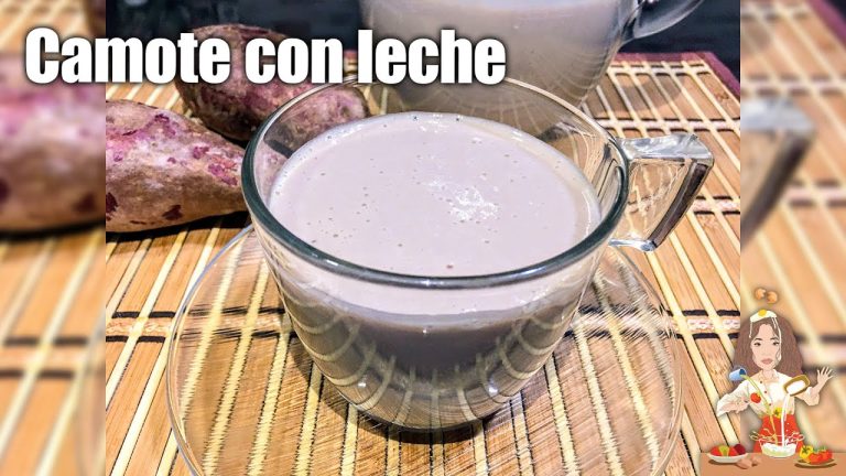 batido de camote