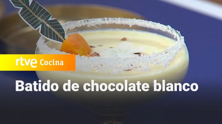 Receta fácil de batido de chocolate blanco Vips: un deleite cremoso