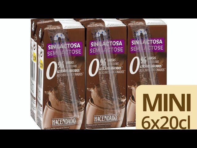 batido de chocolate hacendado sin gluten