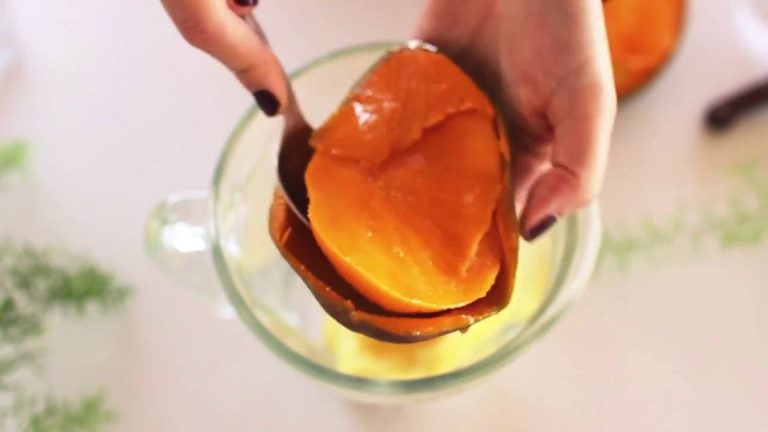 batido de coco y mango