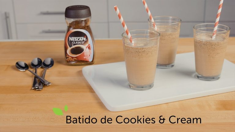 batido de cookies and cream
