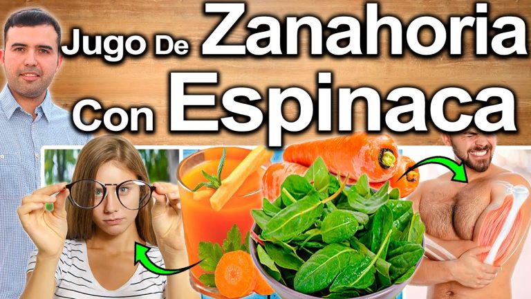 batido de espinaca zanahoria y naranja