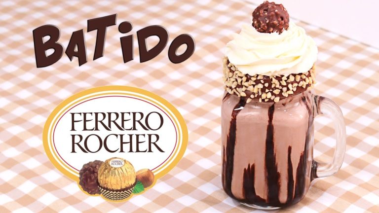 batido de ferrero rocher