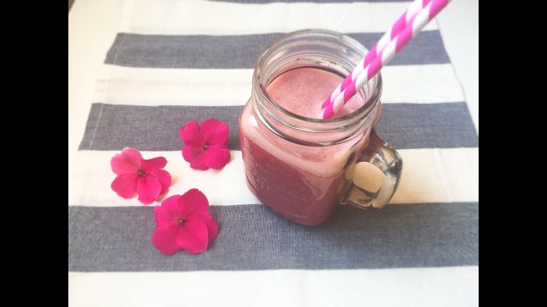 batido de fresa monsieur cuisine