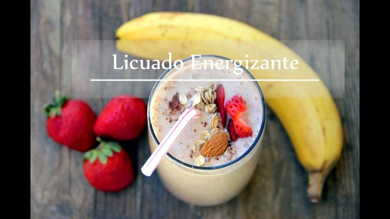 batido de frutas para dar energia