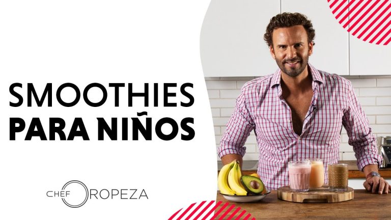 batido de frutas para niños