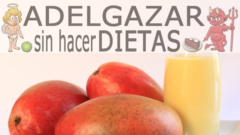 batido de mango para bajar de peso