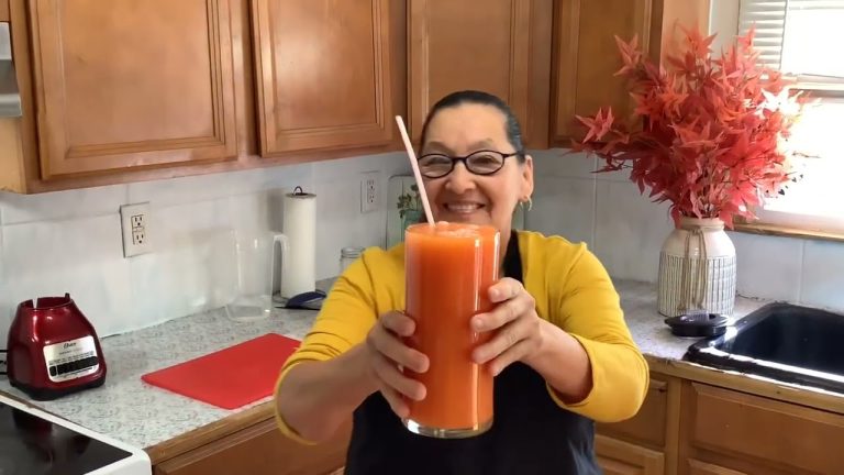 batido de melon y papaya