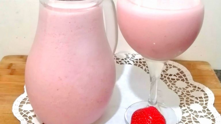 Delicioso batido de morango: receta fácil y saludable