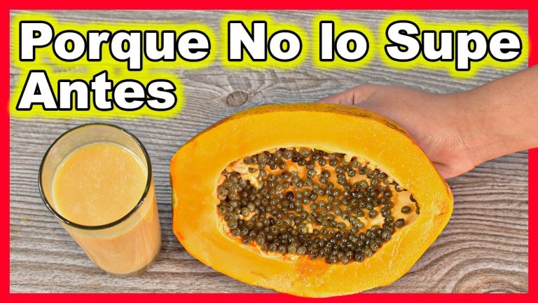 Batido de papaya con leche de almendras: receta saludable y deliciosa