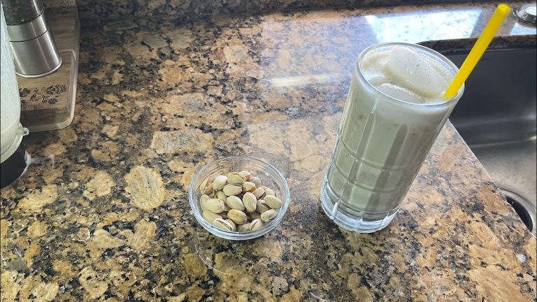 batido de pistacho