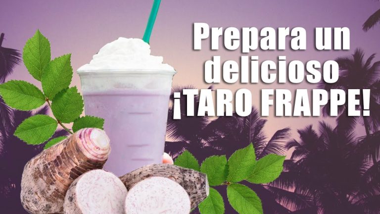 batido de taro