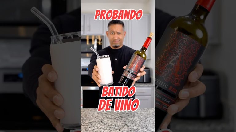 Cómo preparar un delicioso batido de vino tinto: receta y beneficios