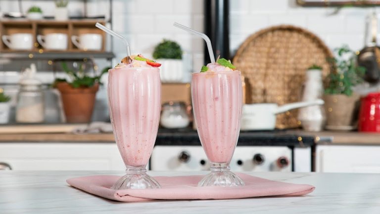 smoothie de frutilla