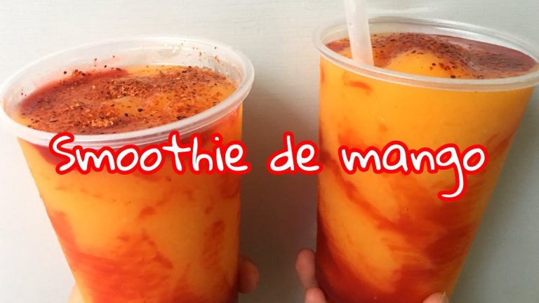Receta de smoothie de mango con alcohol: refrescante y fácil de preparar