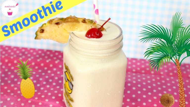 smoothie de piña colada