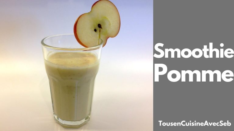 smoothie de pomme