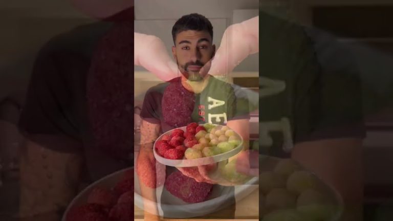 smoothie de uva congelada