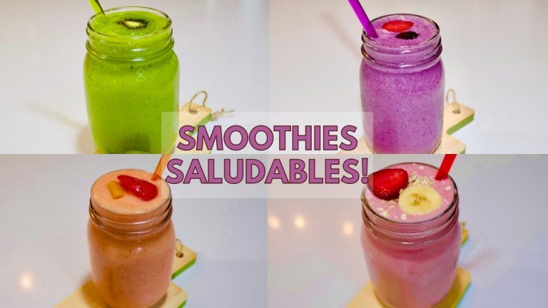 smoothie saludable para bajar de peso