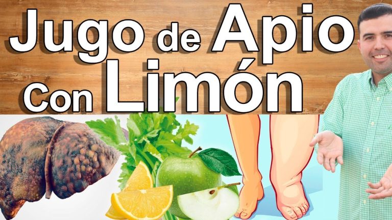 batido de apio y limon
