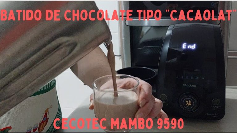 batido de chocolate en mambo