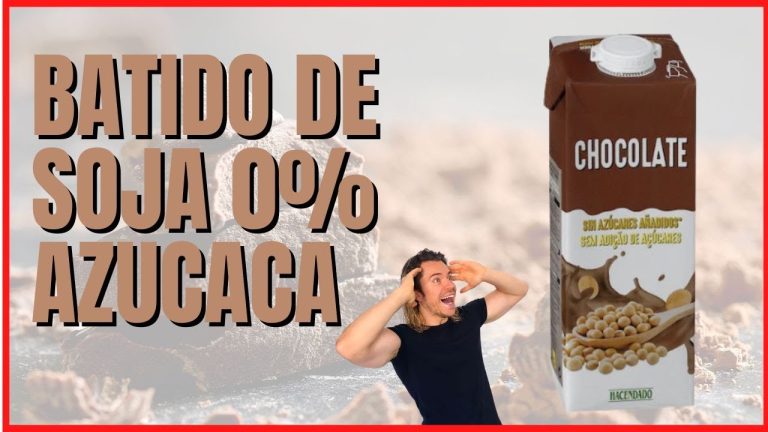 batido de chocolate sin azucar