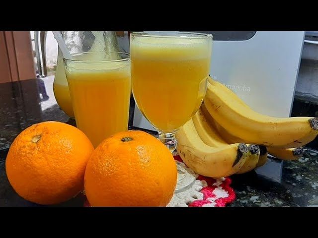 batido de laranja
