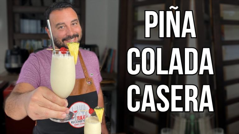 batido de piña colada