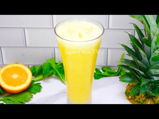 batido de piña y limon