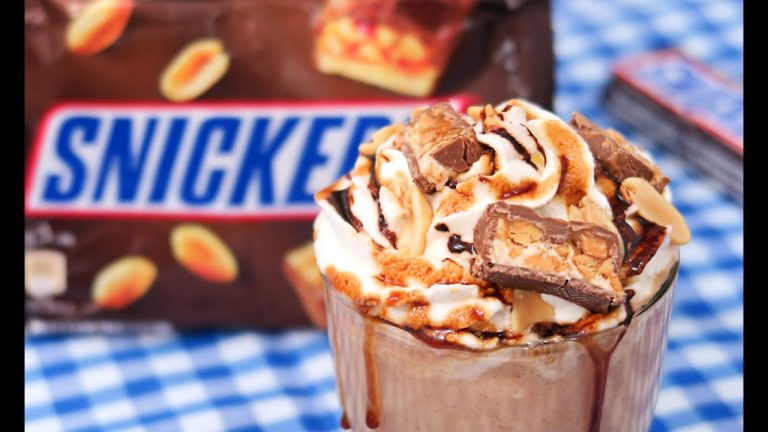 batido de snickers