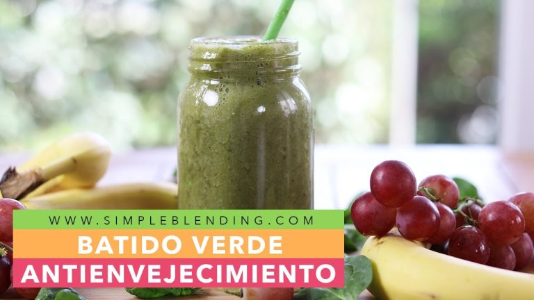 Receta fácil de batido de uva verde: beneficios y preparación