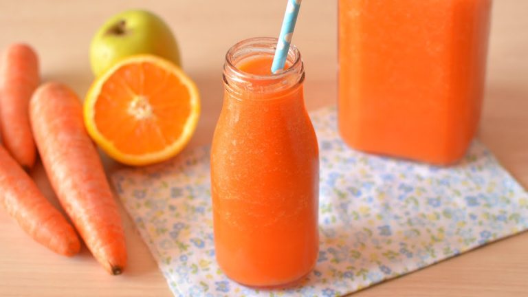 batido de zanahoria