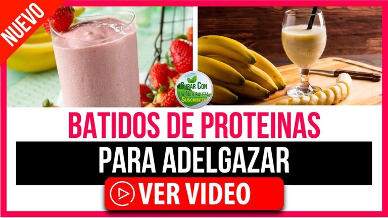 batido proteico para bajar de peso