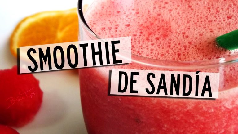 smoothie de sandia