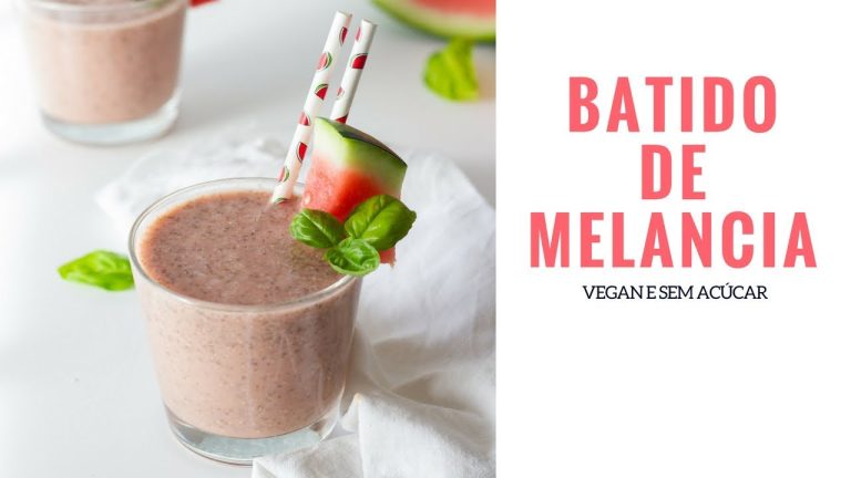 batido de melancia