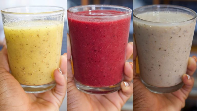 batido de semillas de chia