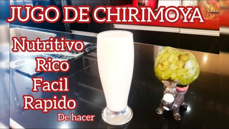 smoothie de chirimoya