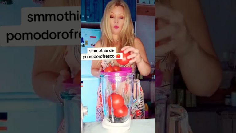 smoothie de tomate